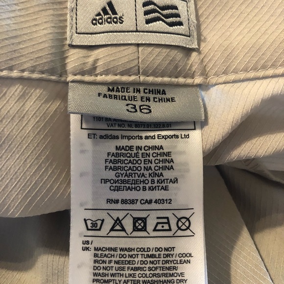 Men’s Adidas Dress Shorts Size 36 - Picture 5 of 5